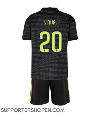 Real Madrid Vinicius Junior #20 Tredje tröja Barn 2022-23 Kortärmad (+ korta byxor)
